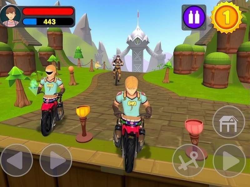 Intense Racing Action in Raia Riders Champion Raia Riders Champion Gameplay Screenshot